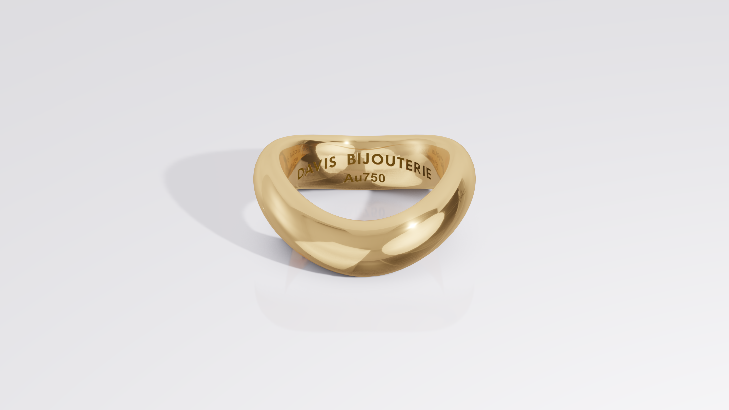 Ripple 2 Band Yellow Gold