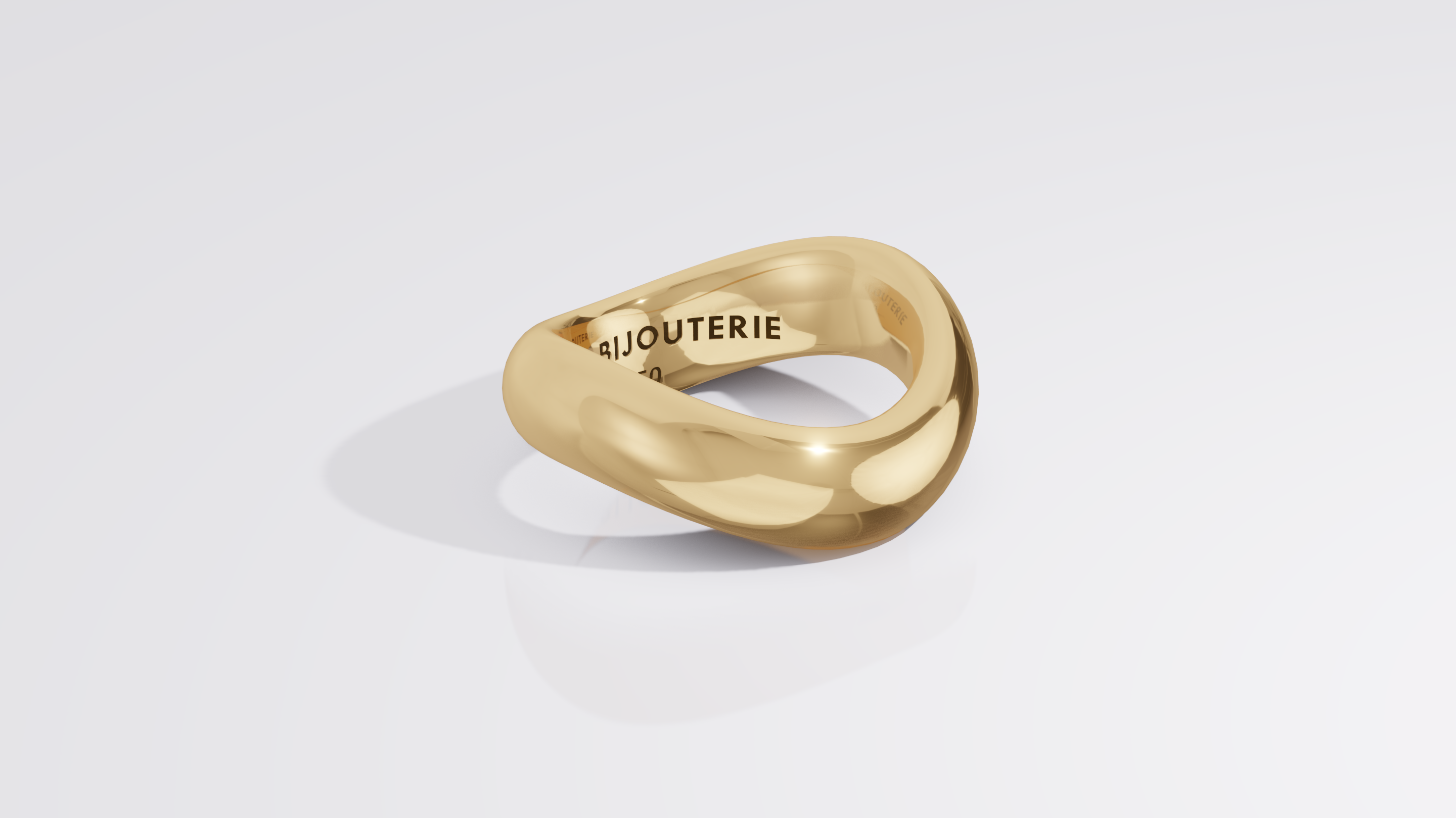 Ripple 2 Band Yellow Gold