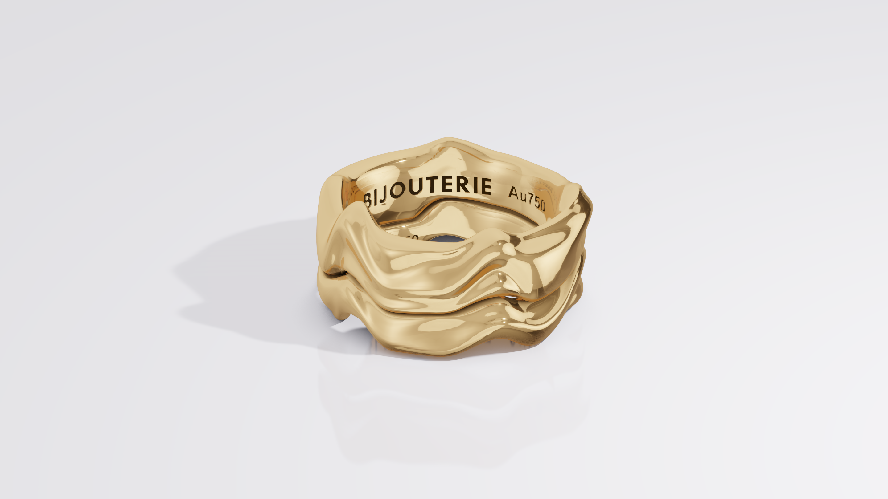 Splash Duo Yellow Gold