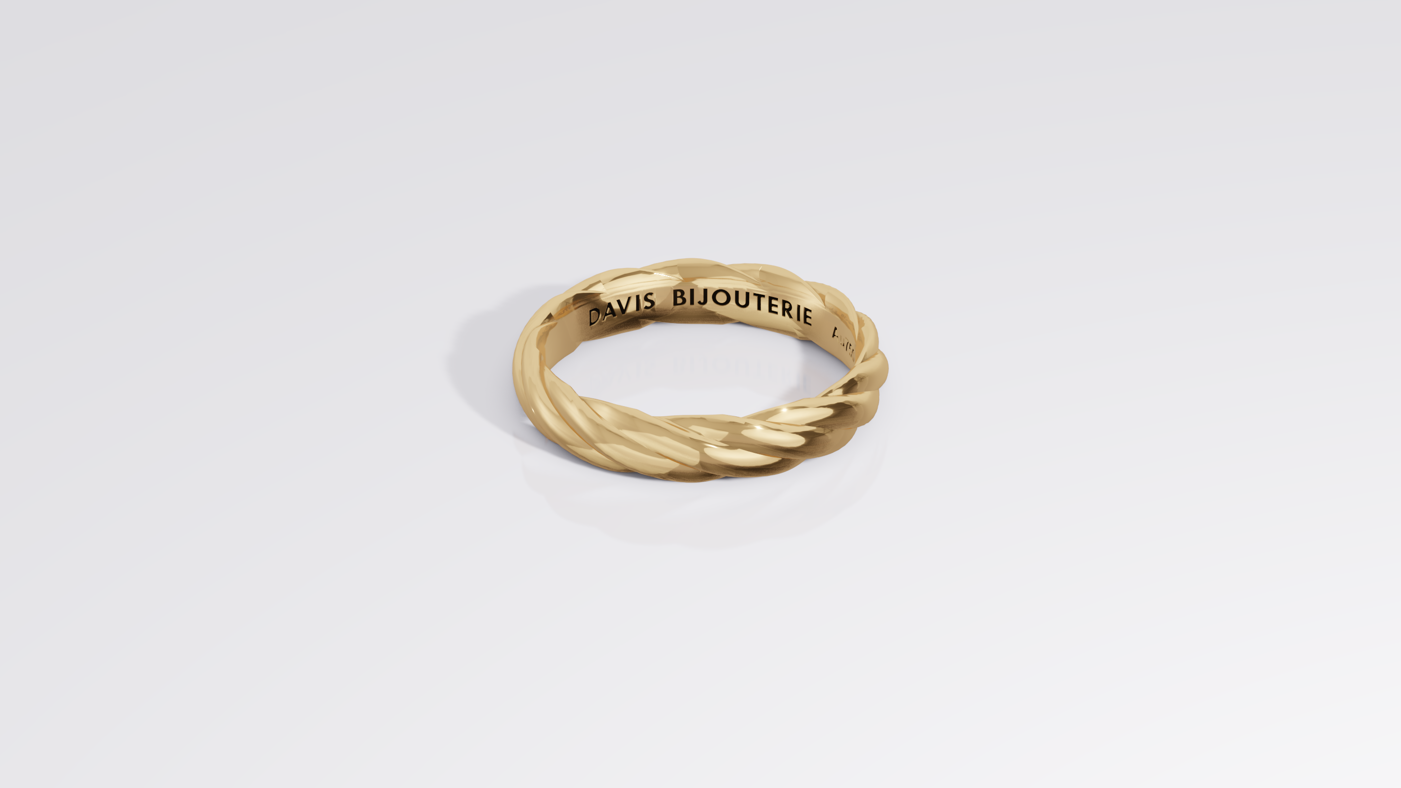Rope Band Yellow Gold