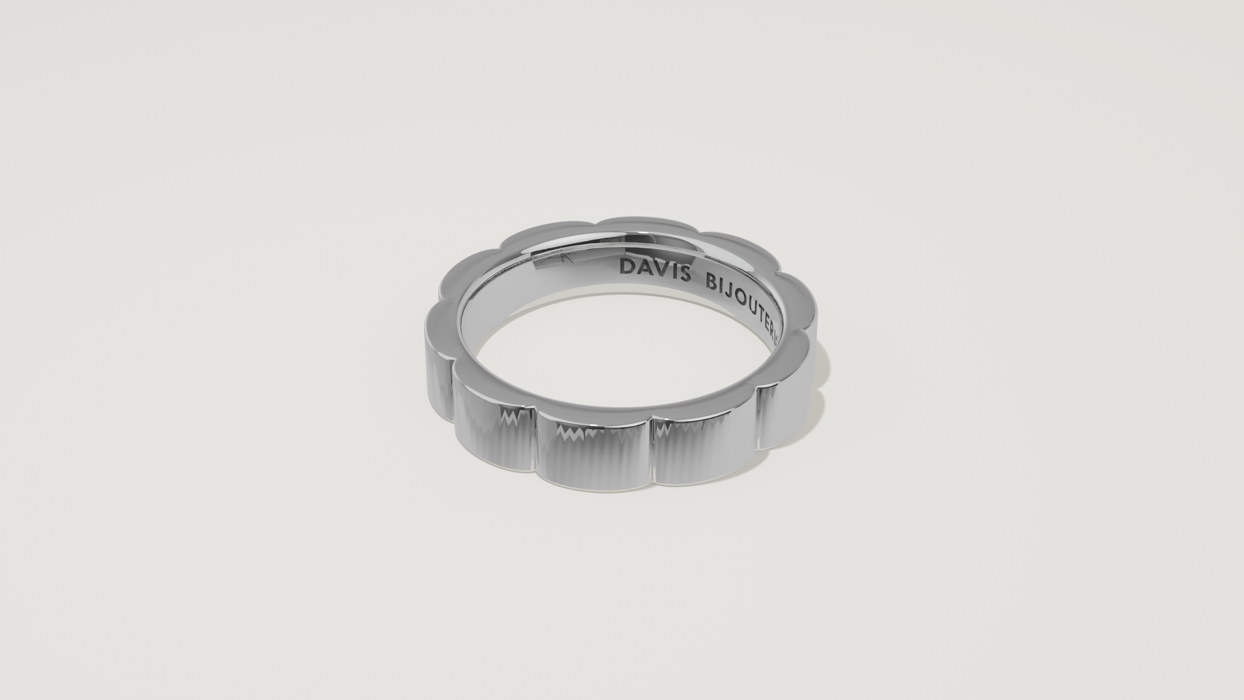 Loves-me, Loves-me-not Band Sterling Silver