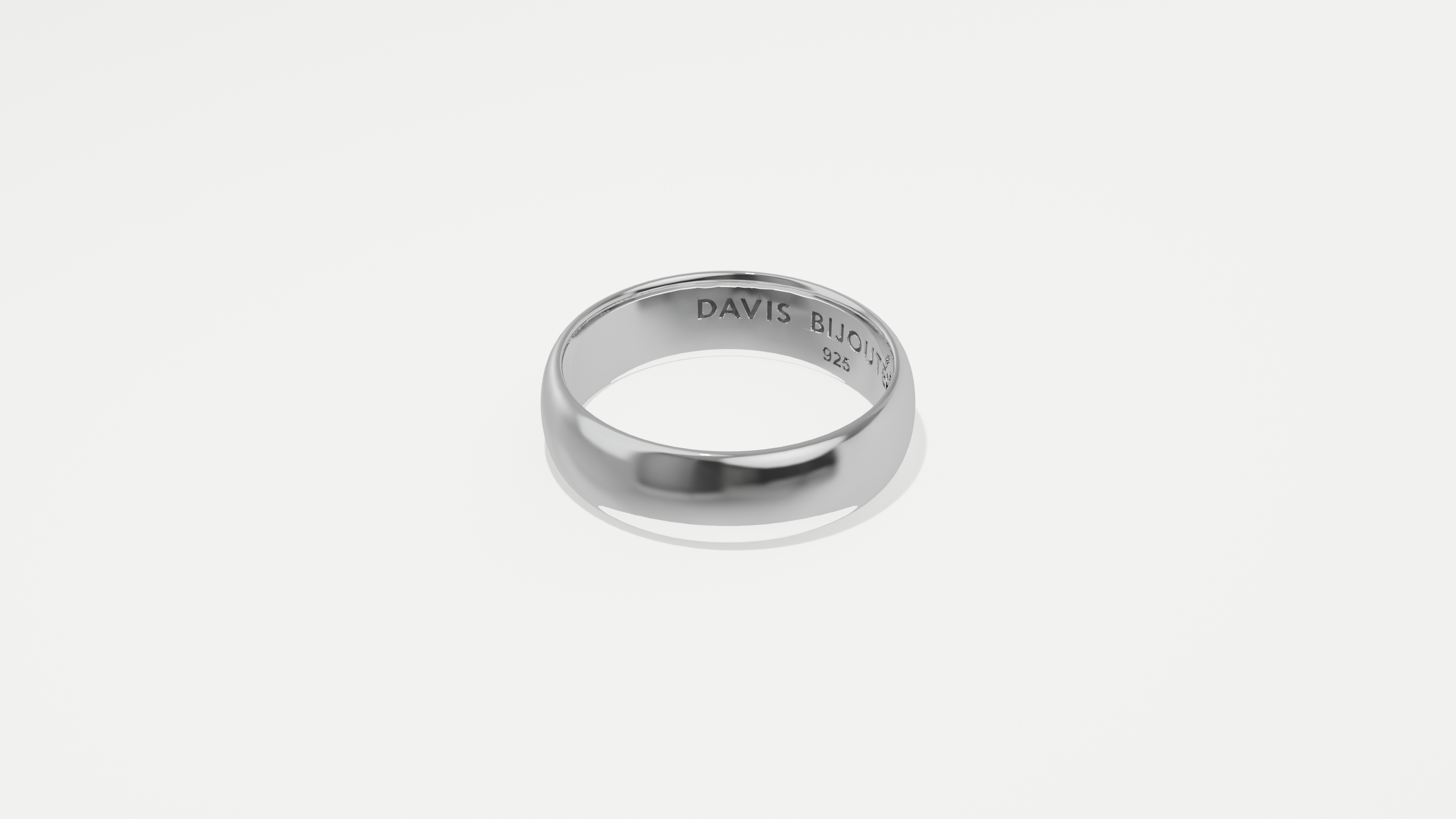 5mm Cigar Band Sterling Silver