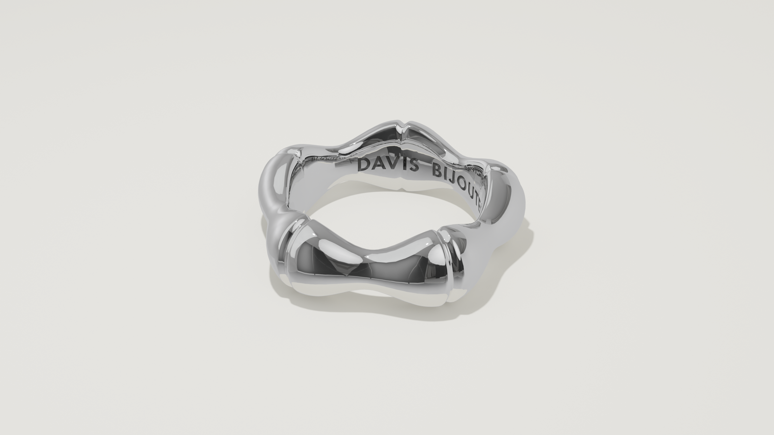 Bamboo Ring Sterling Silver