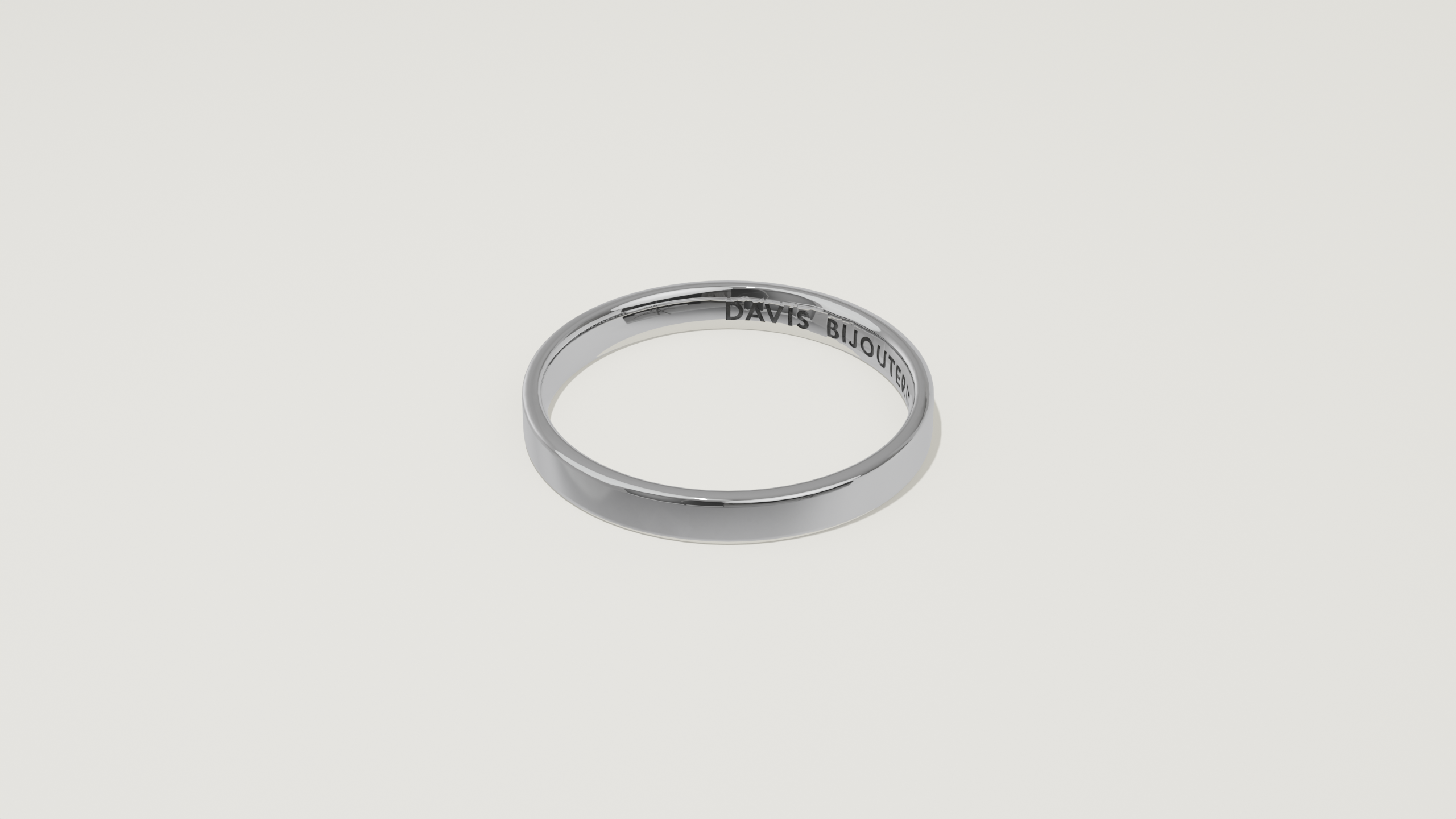 Ultrathin Flat Band Sterling Silver