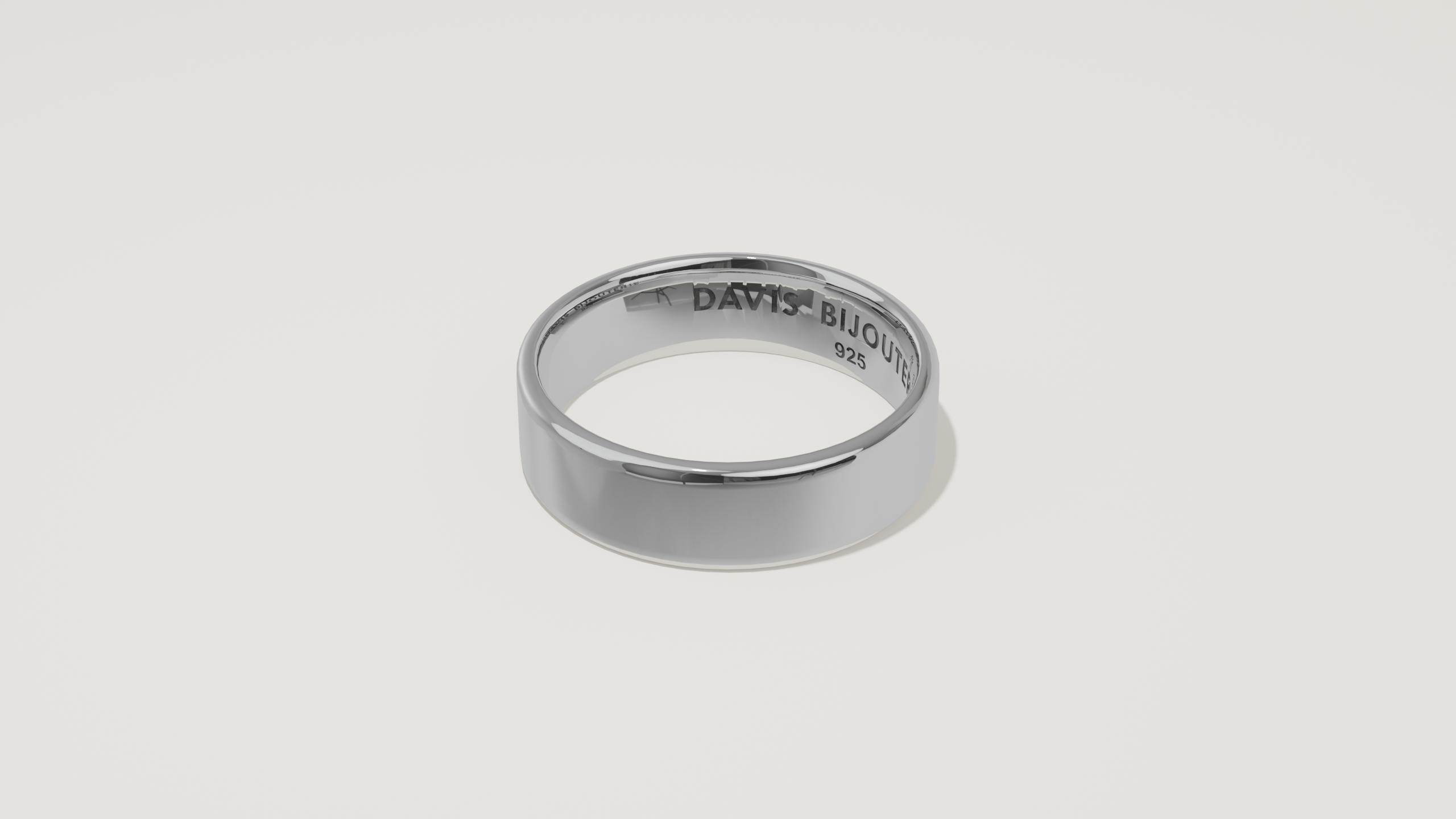 5mm Flat Band Sterling Silver