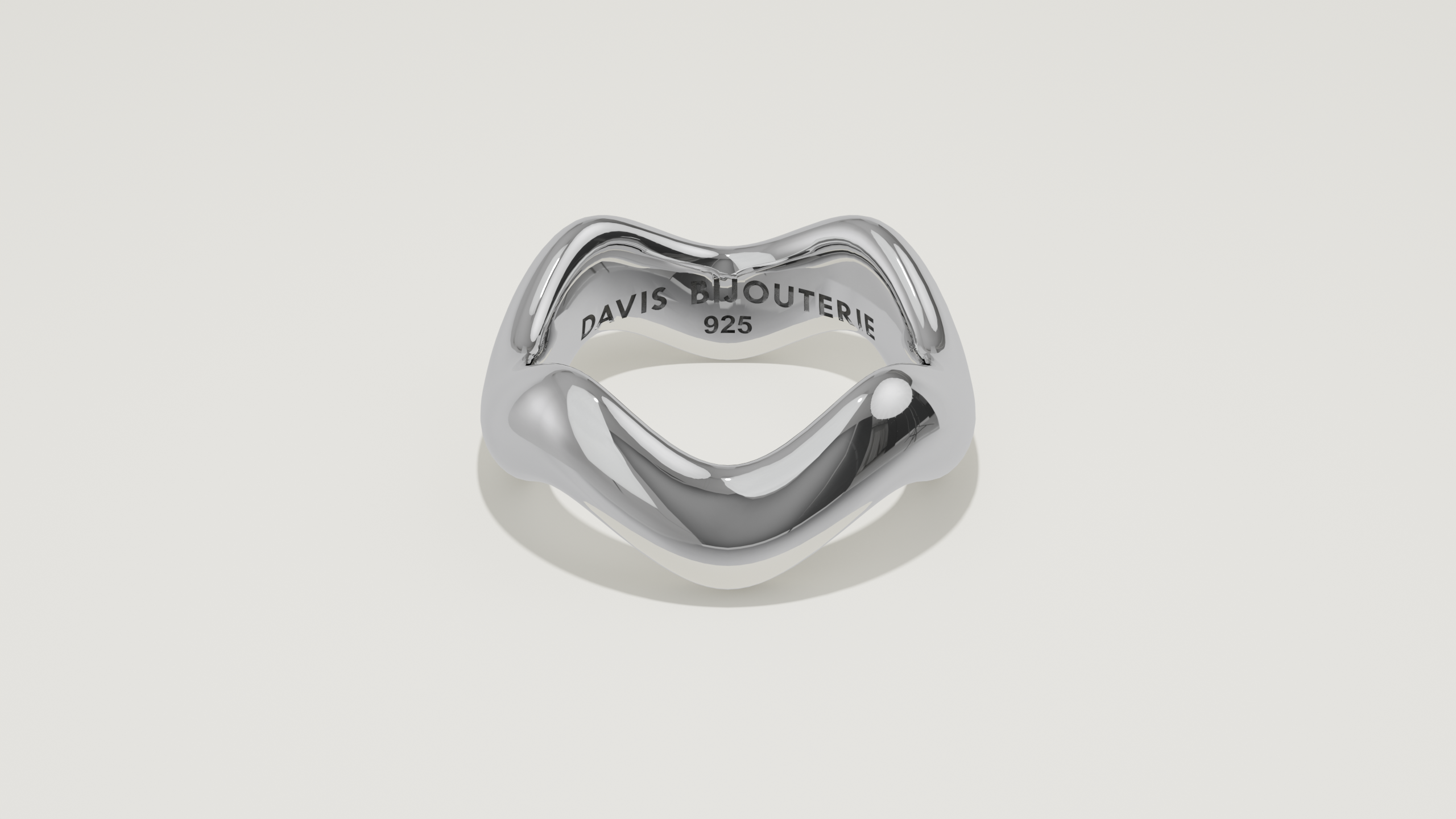 Ripple 4 Band Sterling Silver