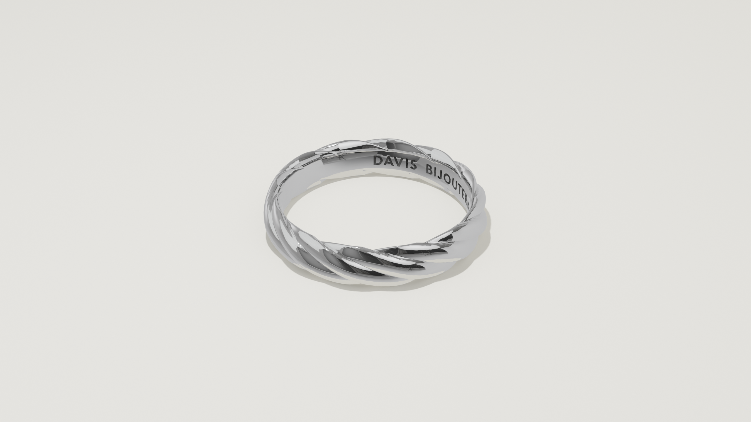 Rope Band Sterling Silver
