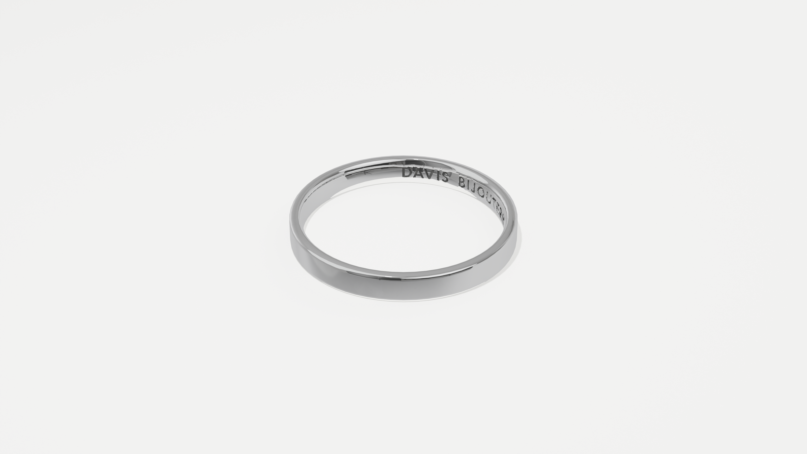 Ultrathin Flat Band Sterling Silver
