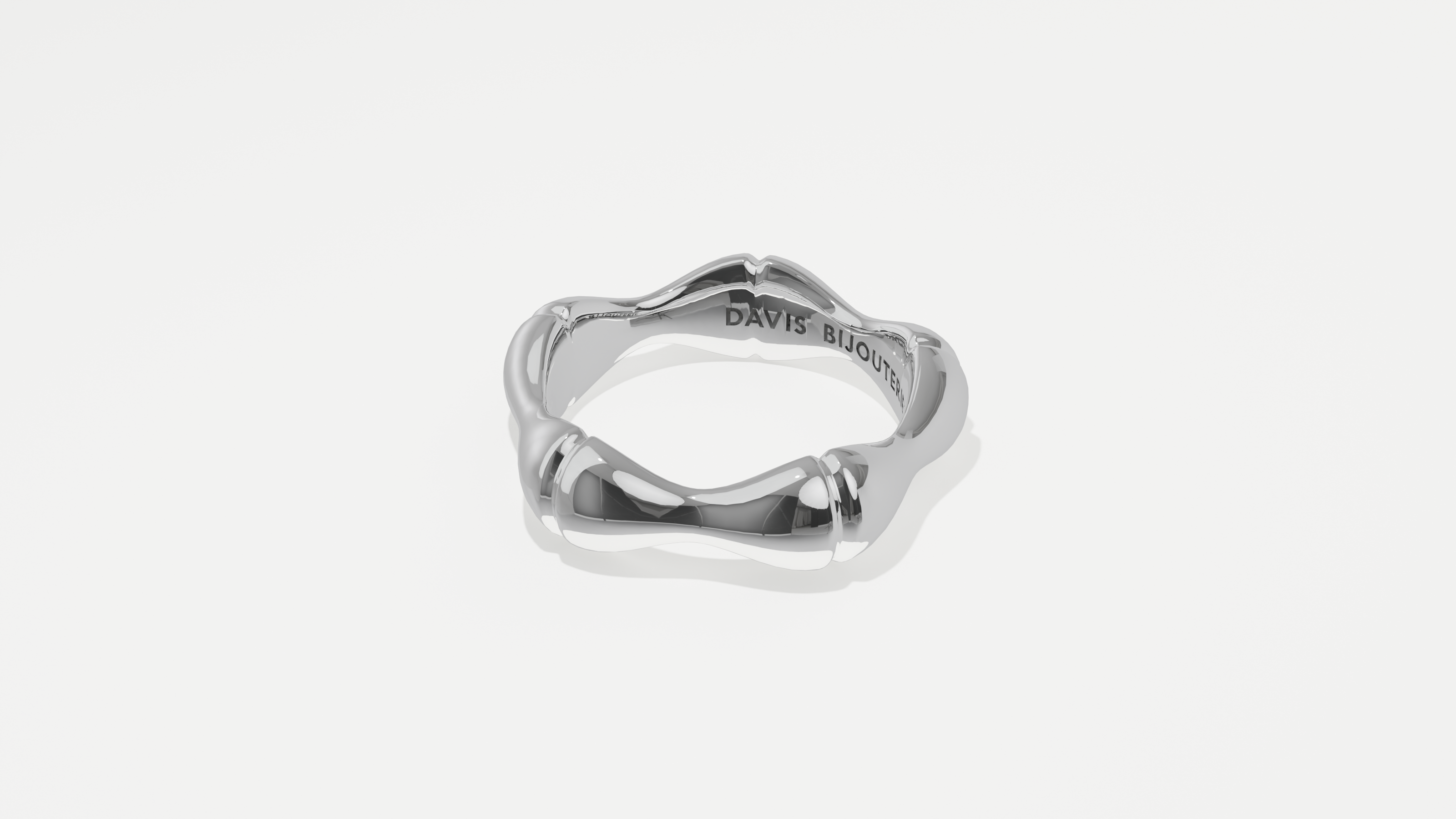 Petite Bamboo Ring Sterling Silver