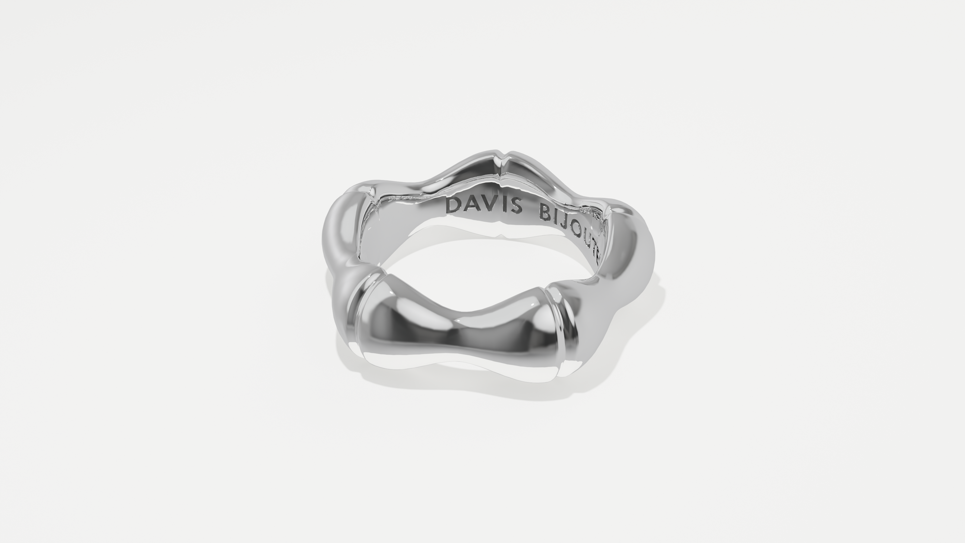 Bamboo Ring Sterling Silver