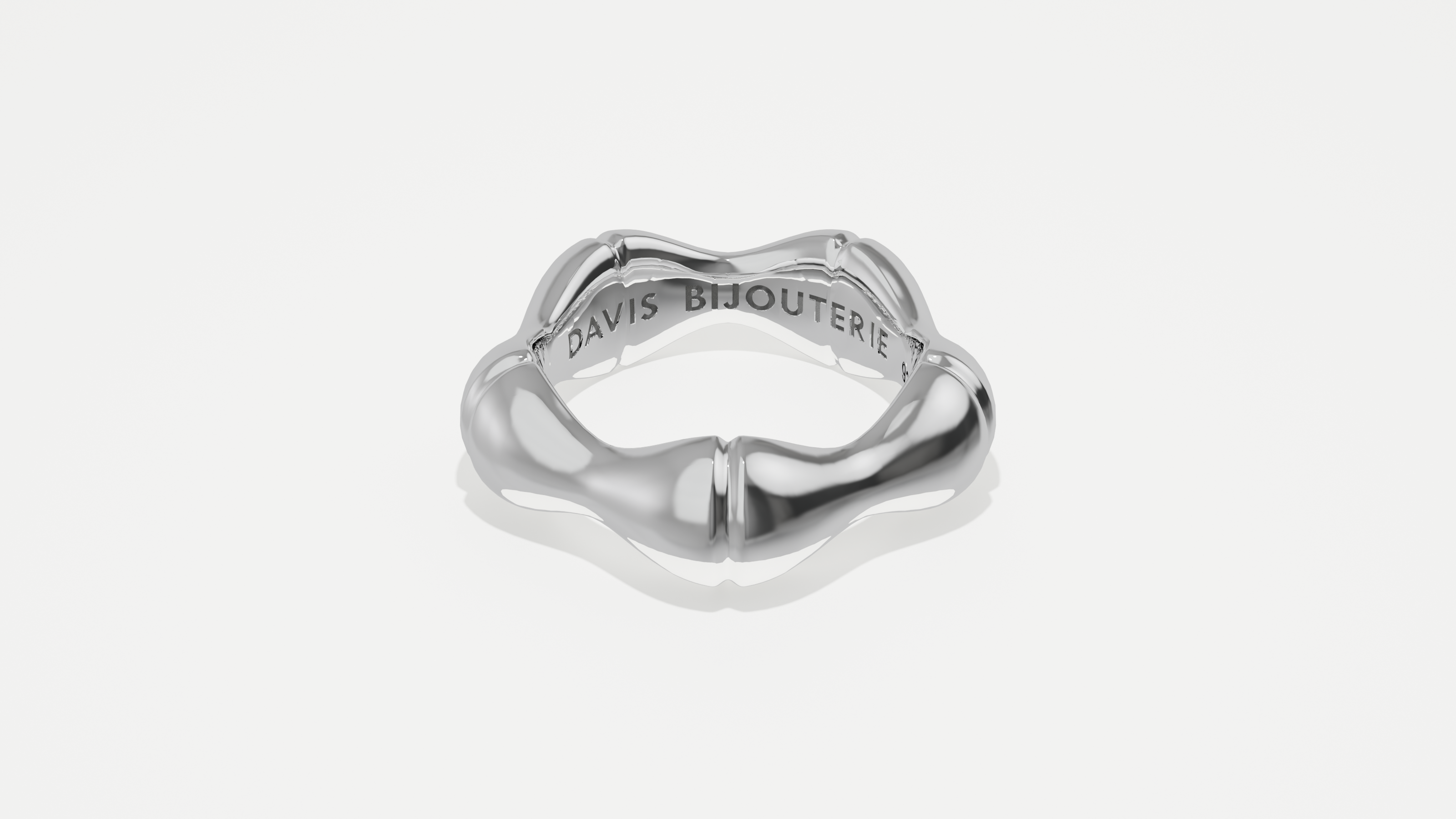 Bamboo Ring Sterling Silver