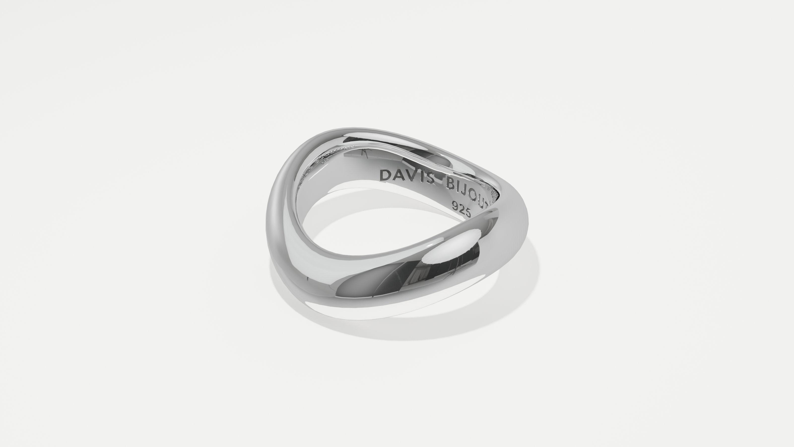 Ripple 2 Band Sterling Silver