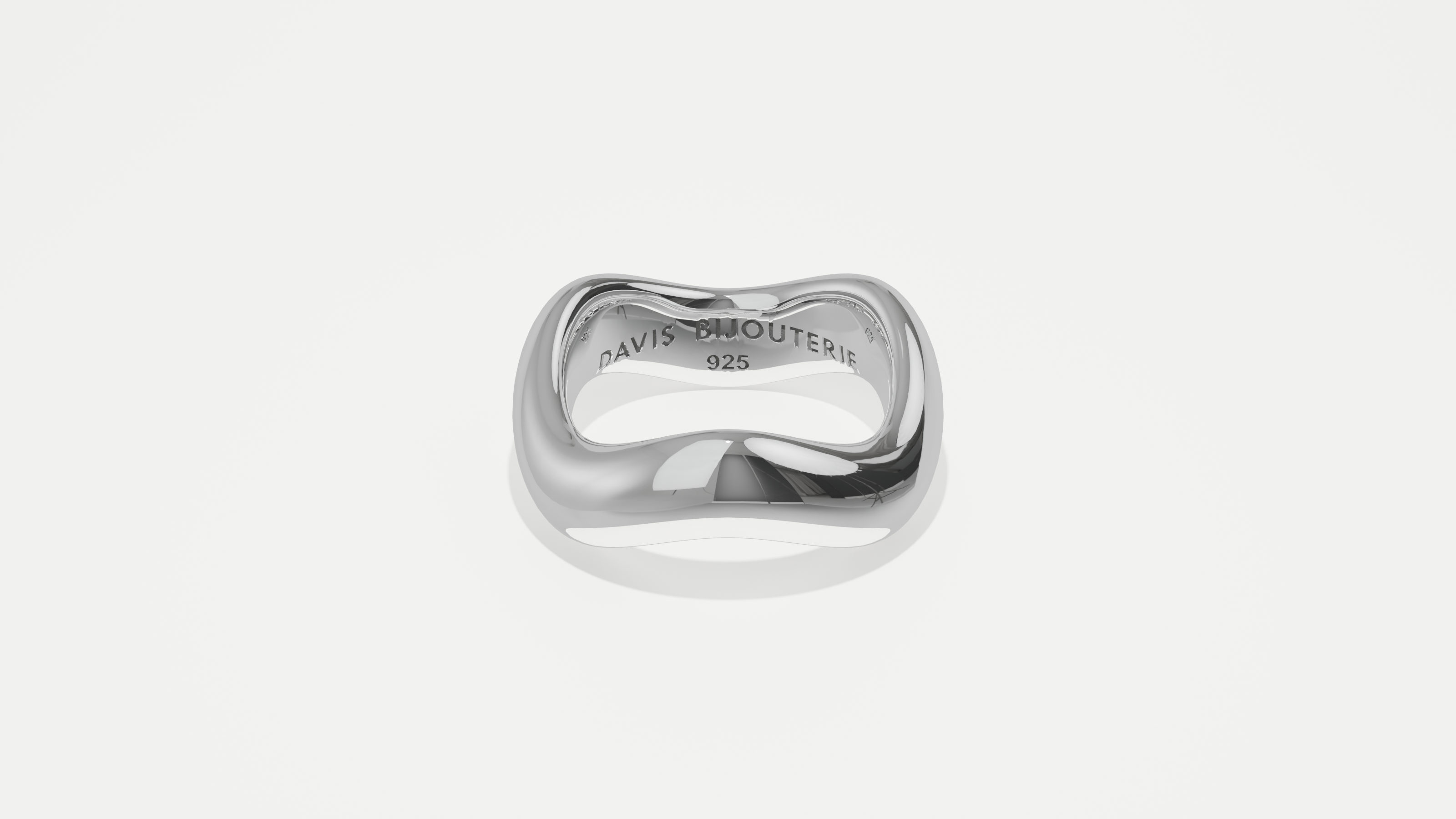 Ripple 3 Band Sterling Silver