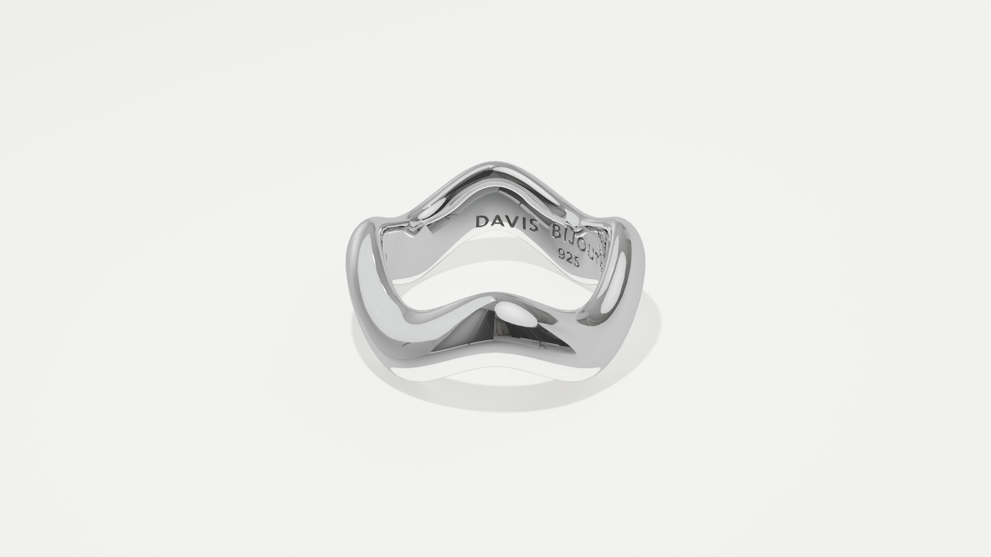 Ripple 4 Band Sterling Silver