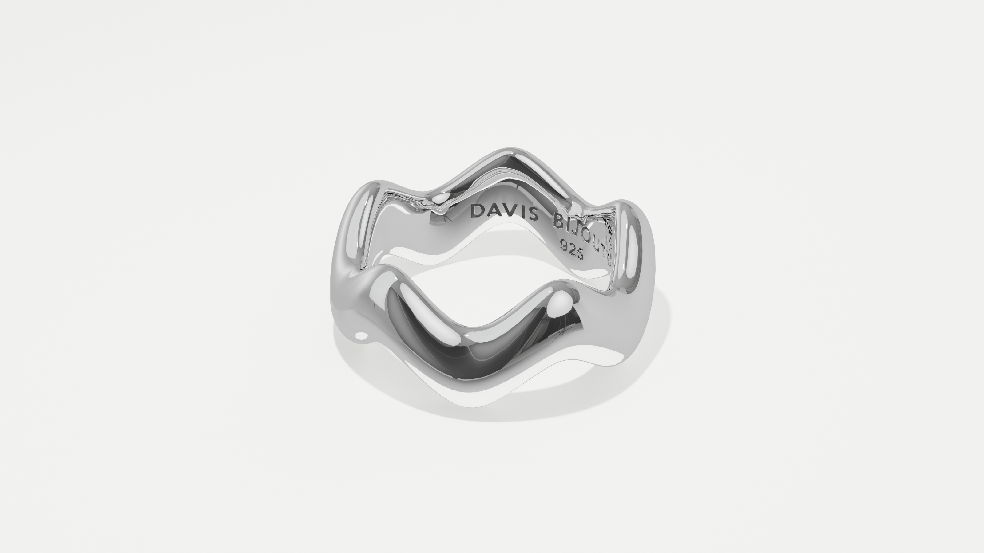 Ripple 5 Band Sterling Silver