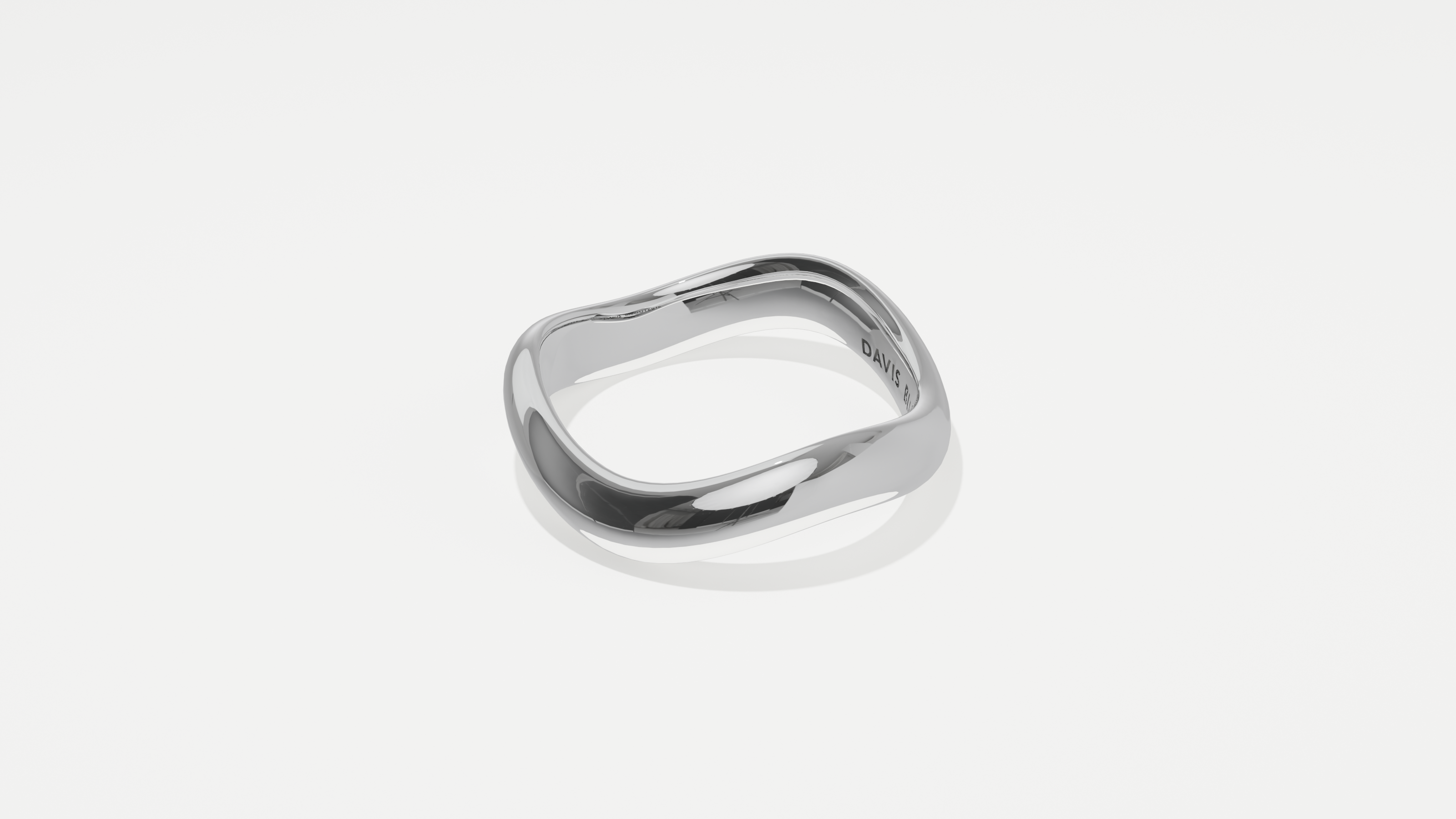 Petite Ripple 3 Band Sterling Silver