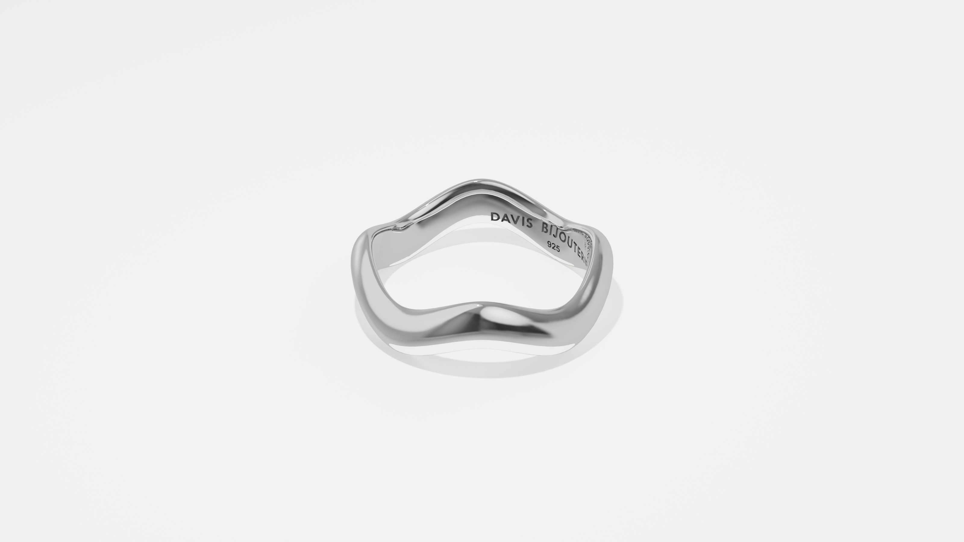 Petite Ripple 4 Band Sterling Silver